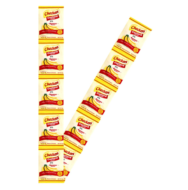 Checkers Custard Banana Flavou
